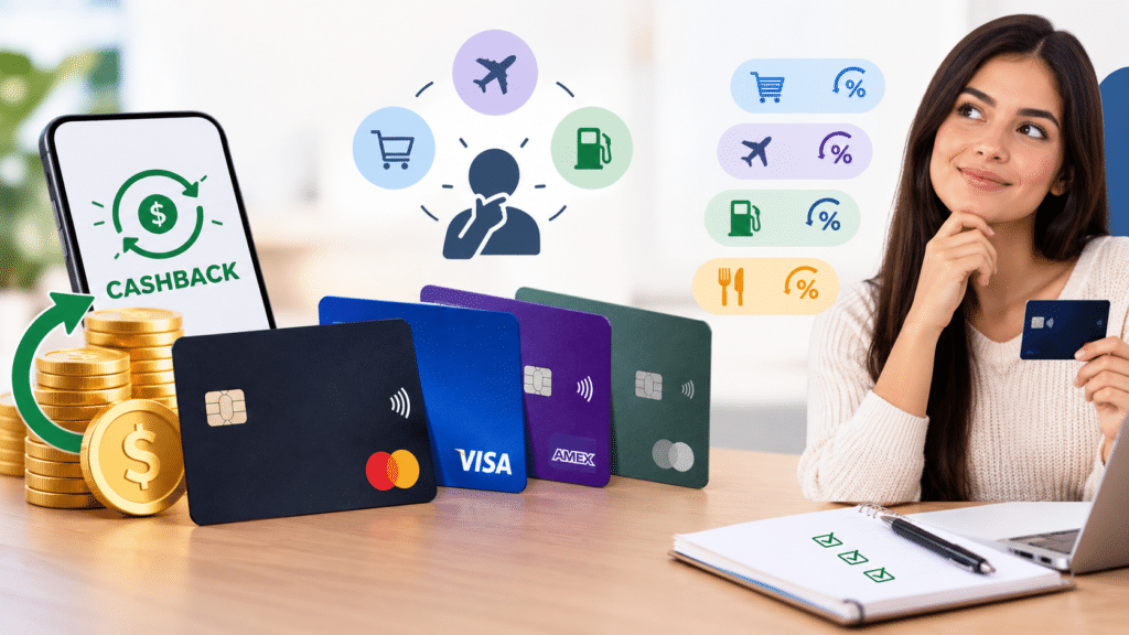 Comparativa de tarjetas de crédito con cashback y recompensas en México